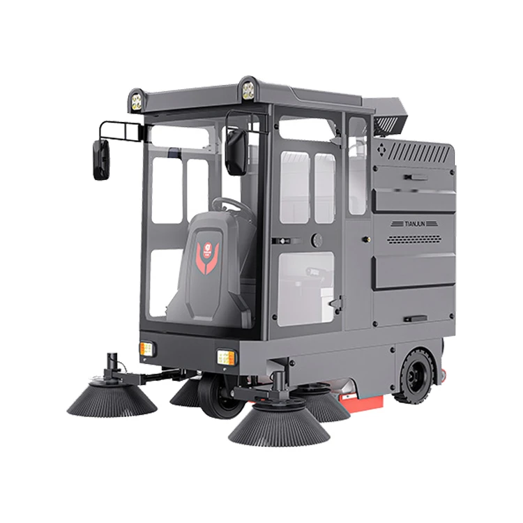Outdoor Street Road Electric Floor Sweeper Machine
