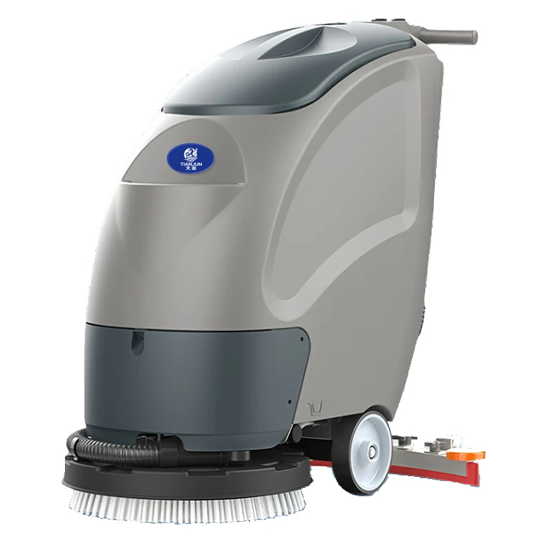 Simple Design Hand Push Floor Scrubber